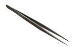 Пинцет геммологический стальной, широкий (L)  L-165 мм, шт